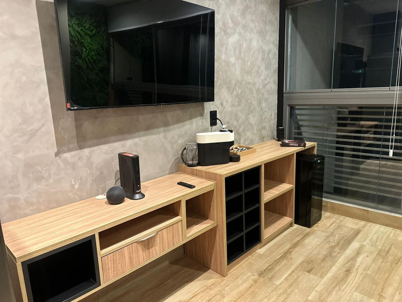 Studio Novo Mobiliado Proximo Metro Butanta 圣保罗 外观 照片