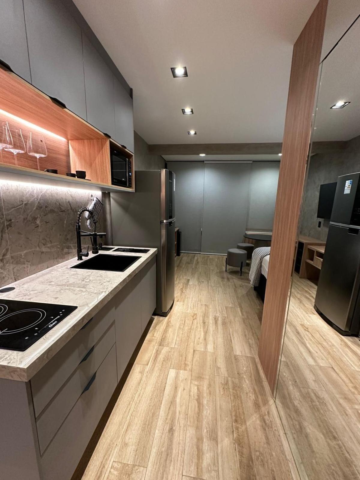 Studio Novo Mobiliado Proximo Metro Butanta 圣保罗 外观 照片